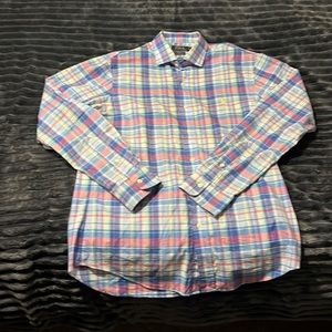 Ralph Lauren 100% Cotton Slim Fit Long-sleeve Dress Shirt